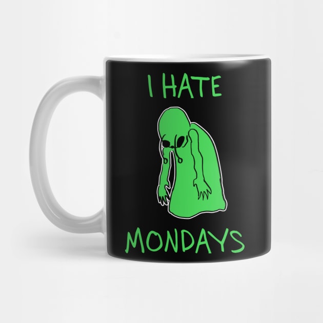 I hate mondays - alien by Alien-thang